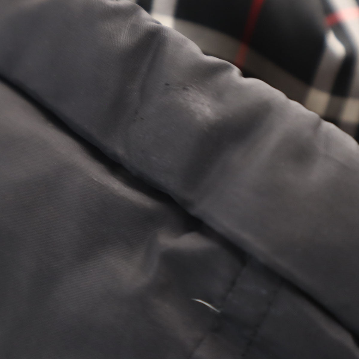 BURBERRY BLACK LABEL バーバリーブラックレーベル ダウンジャケット M ブラック 三陽商会 メンズ