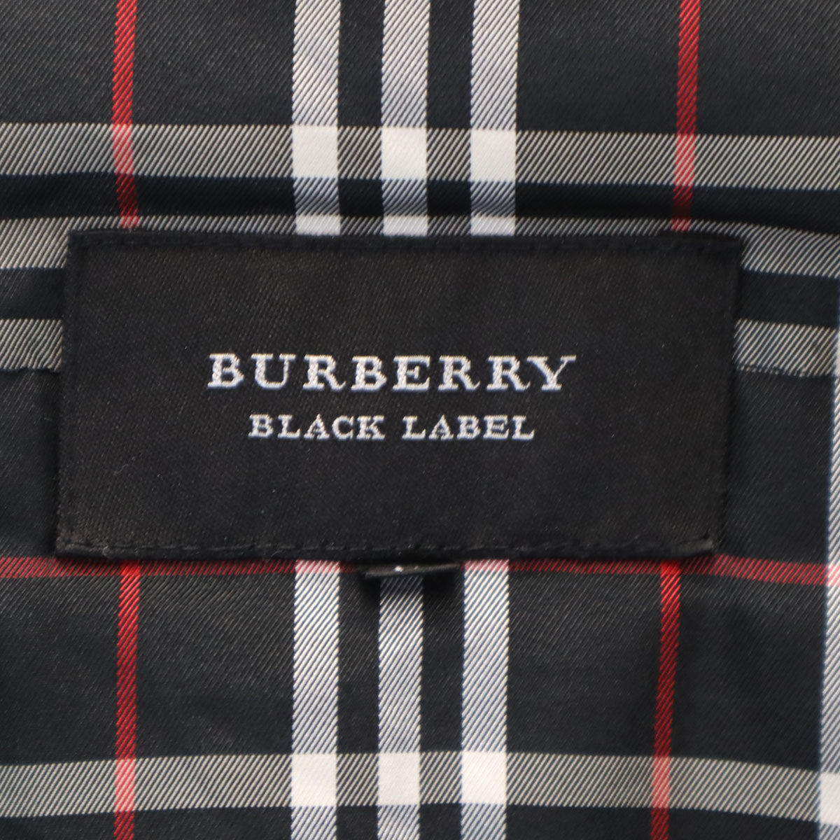 BURBERRY BLACK LABEL バーバリーブラックレーベル ダウンジャケット M ブラック 三陽商会 メンズ