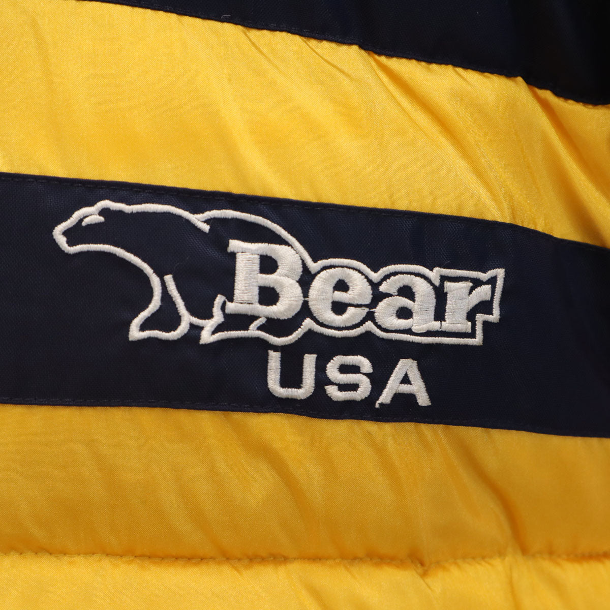 Bear ベアー 90s オールド スノーボード ダウンジャケット L イエロー スキー メンズ