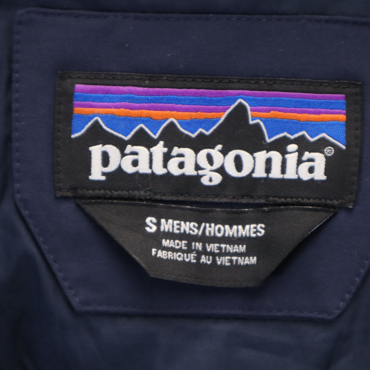 patagonia パタゴニア インサレーテッド クアンダリー ジャケット S ネイビー 27630 薄中綿入り アウトドア メンズ
