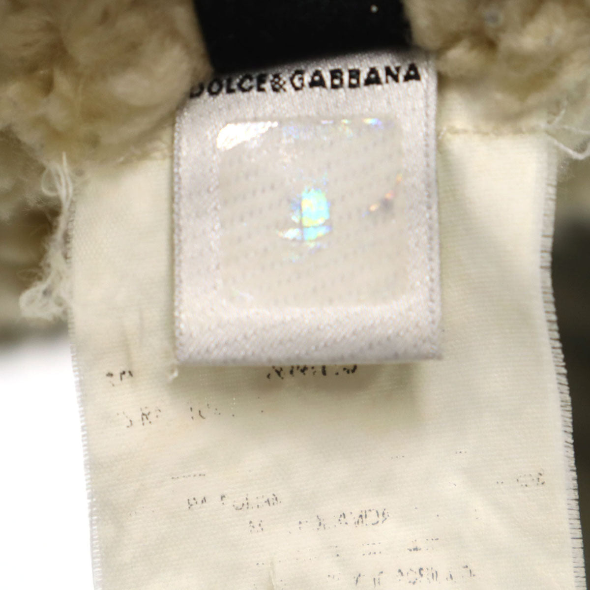 DOLCE&GABBANA ドルチェアンドガッバーナ ジャケット 42 カーキ 裏ボア メンズ