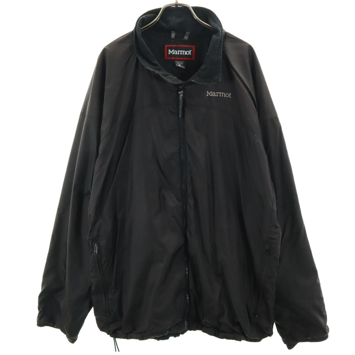 MARMOT マーモット トラックジャケット XL ブラック 裏トリコット メンズ