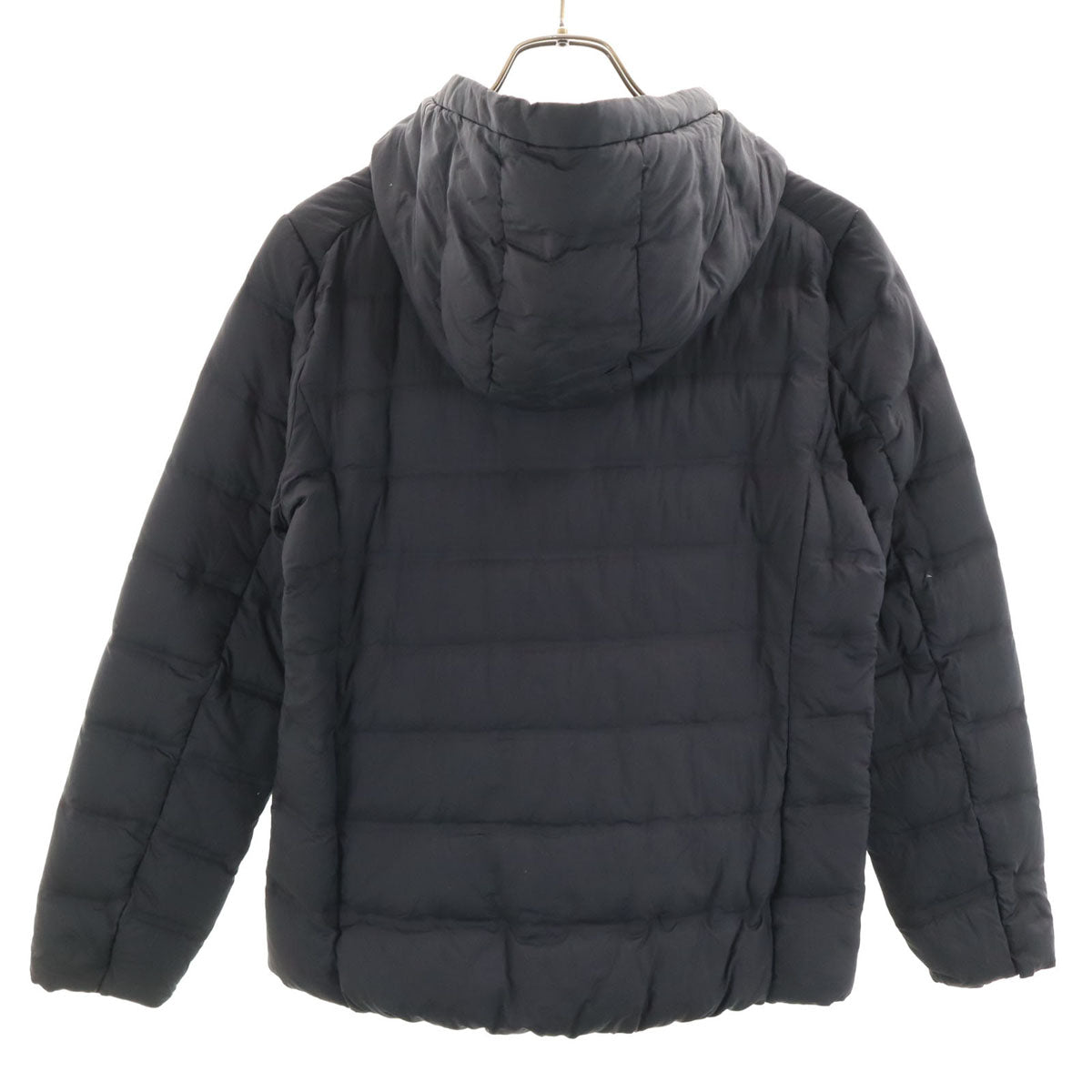 UNIQLO ユニクロ ウルトラライト シームレス ダウンパーカー M ブラック 収納袋付き レディース