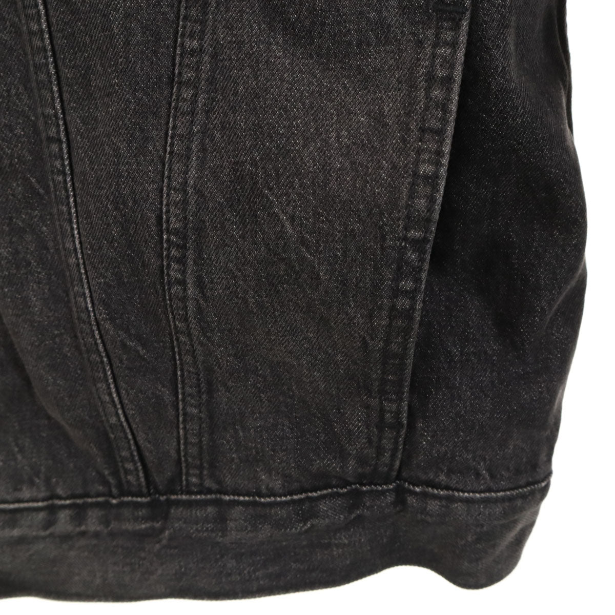 Levi's リーバイス シルバータブ 裏ボア デニムジャケット M ブラック ジージャン メンズ