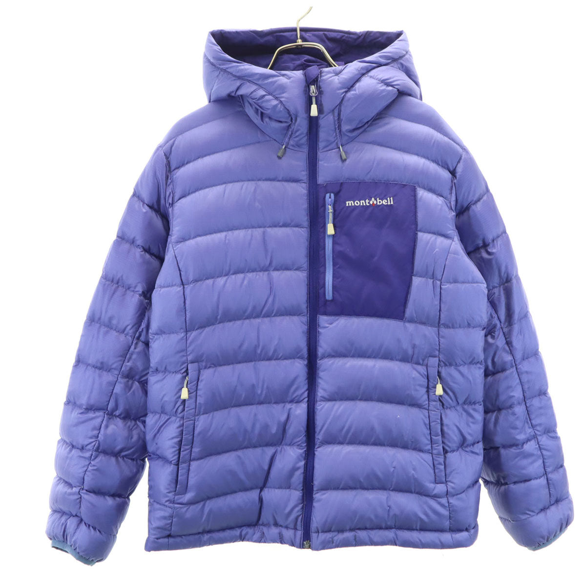 mont-bell モンベル リバーシブル コロラド ダウンパーカー XL パープル系 アウトドア レディース