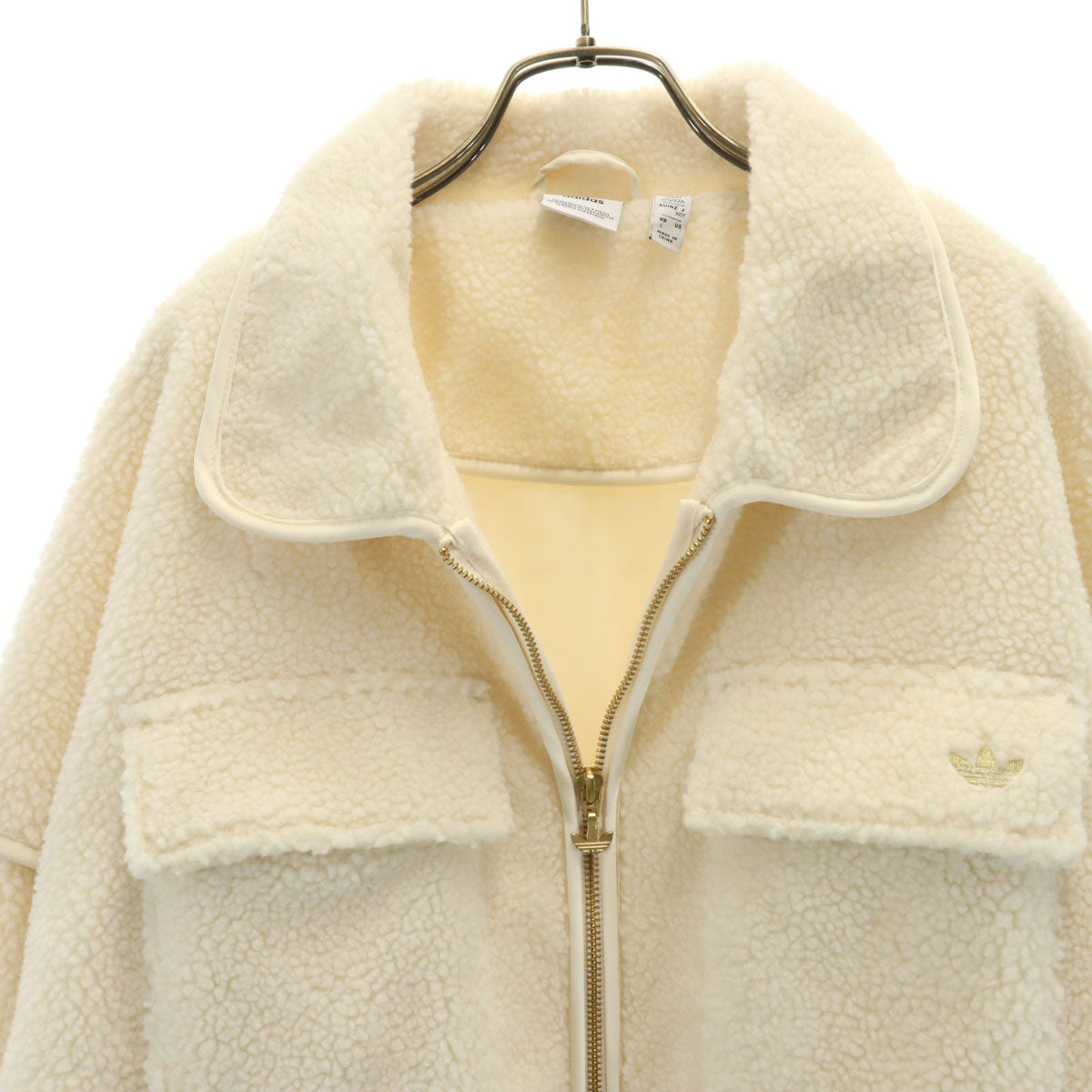 adidas アディダス シェルパ ボアジャケット XOT ホワイト レディース