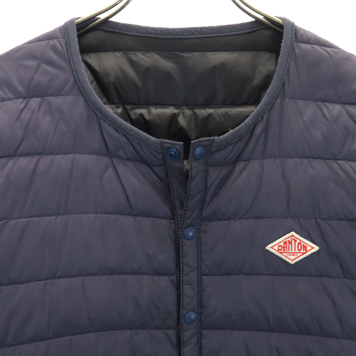 Danton ダントン インナー ダウンジャケット ネイビー メンズ
