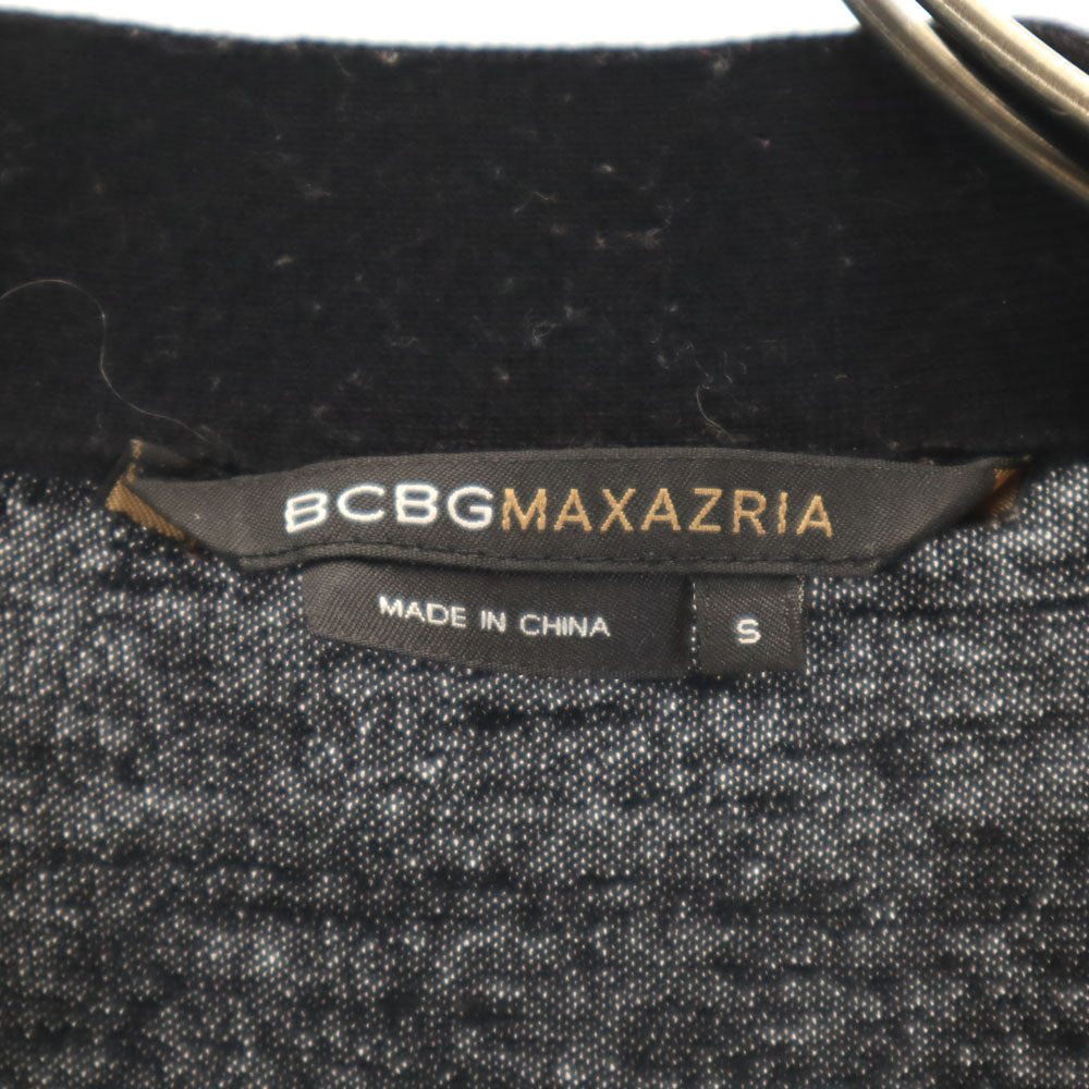 BCBGMAXAZRIA ビーシービージーマックスアズリア Vネック ニットベスト S ブラック レディース