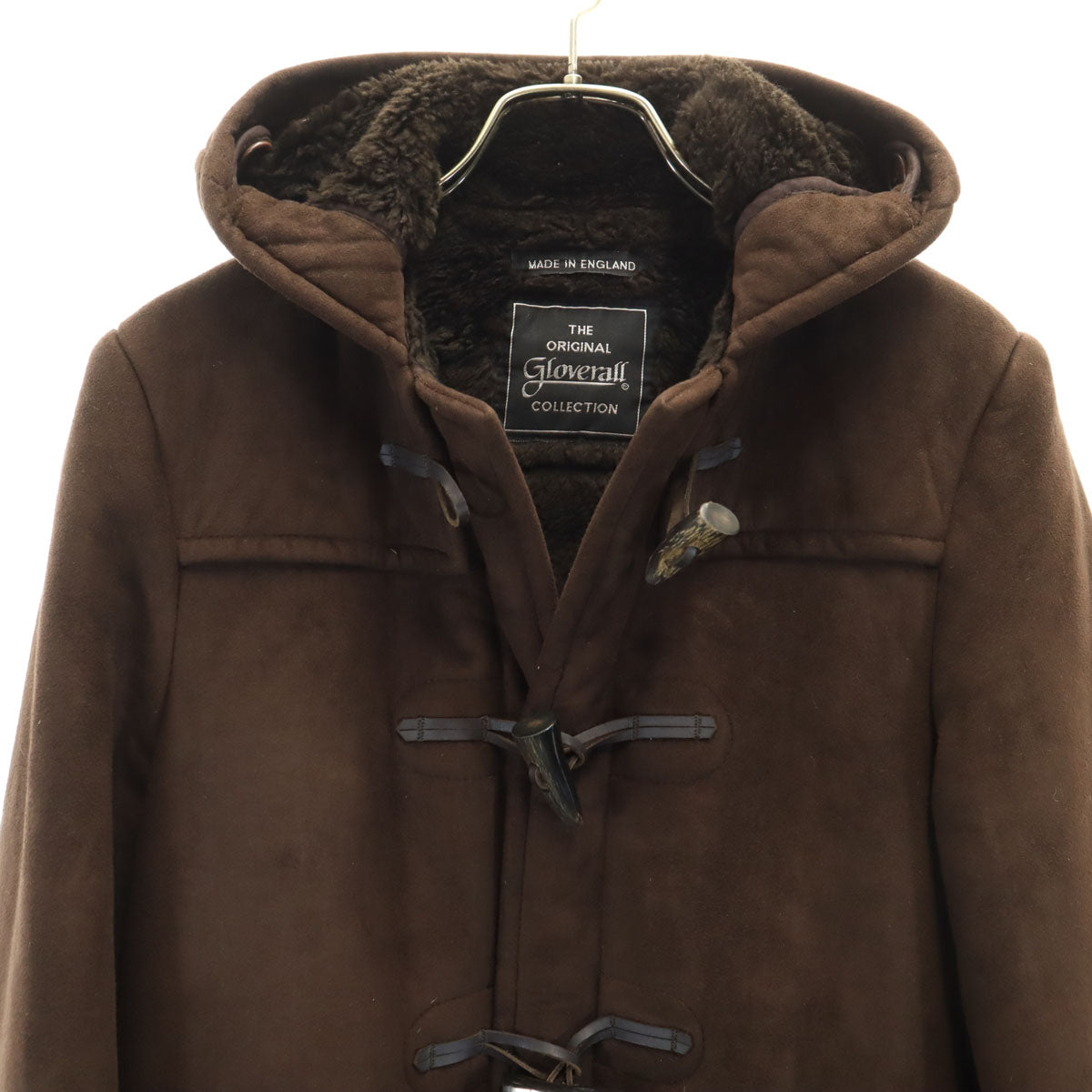 Gloverall グローバーオール 英国製 ダッフルコート 140 ブラウン キッズ