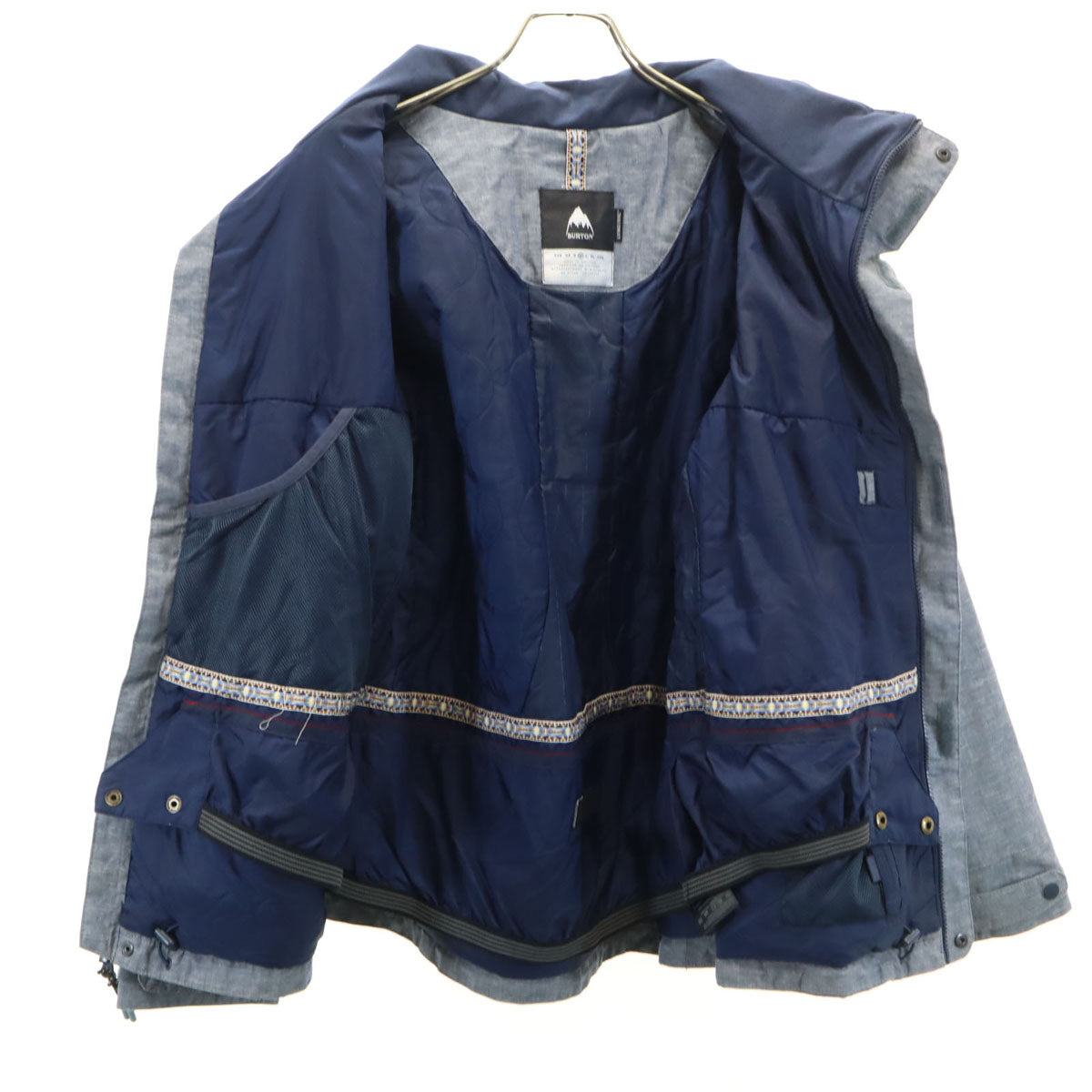 BURTON バートン スノーボード ジェットセット ジャケット M ネイビー系 中綿 レディース