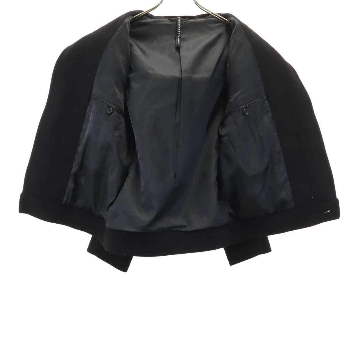 BLACKBARRETT by NEIL BARRETT ブラックバレットバイニールバレット 日本製 ウールブレンド ダッフルコート 3 ブラック メンズ