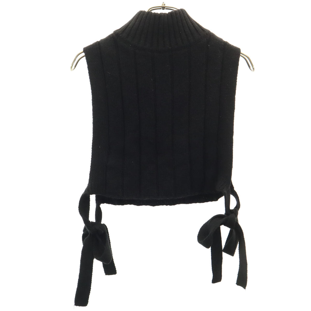 MAISON SPECIAL メゾンスペシャル ニットベスト FREE ブラック レディース