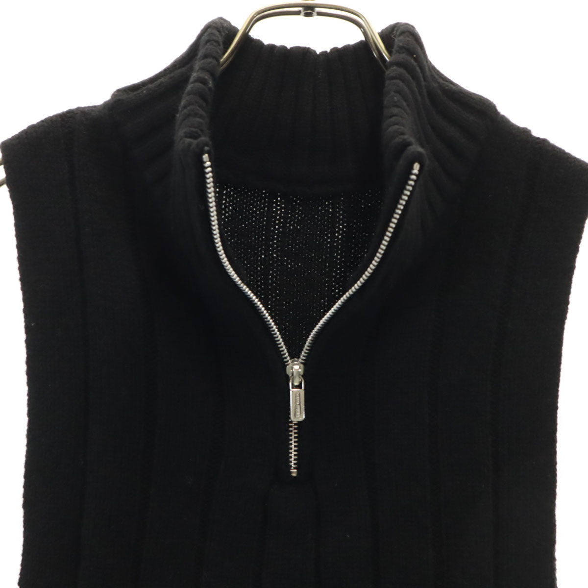 MAISON SPECIAL メゾンスペシャル ニットベスト FREE ブラック レディース