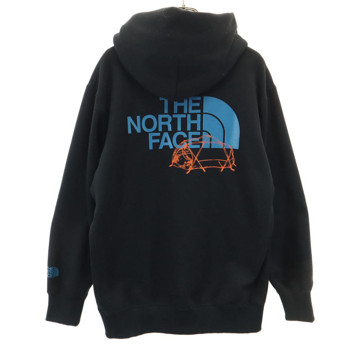 THE NORTH FACE ノースフェイス バックハーフドーム 長袖 スウェットパーカー S ブラック NT62135 アウトドア メンズ