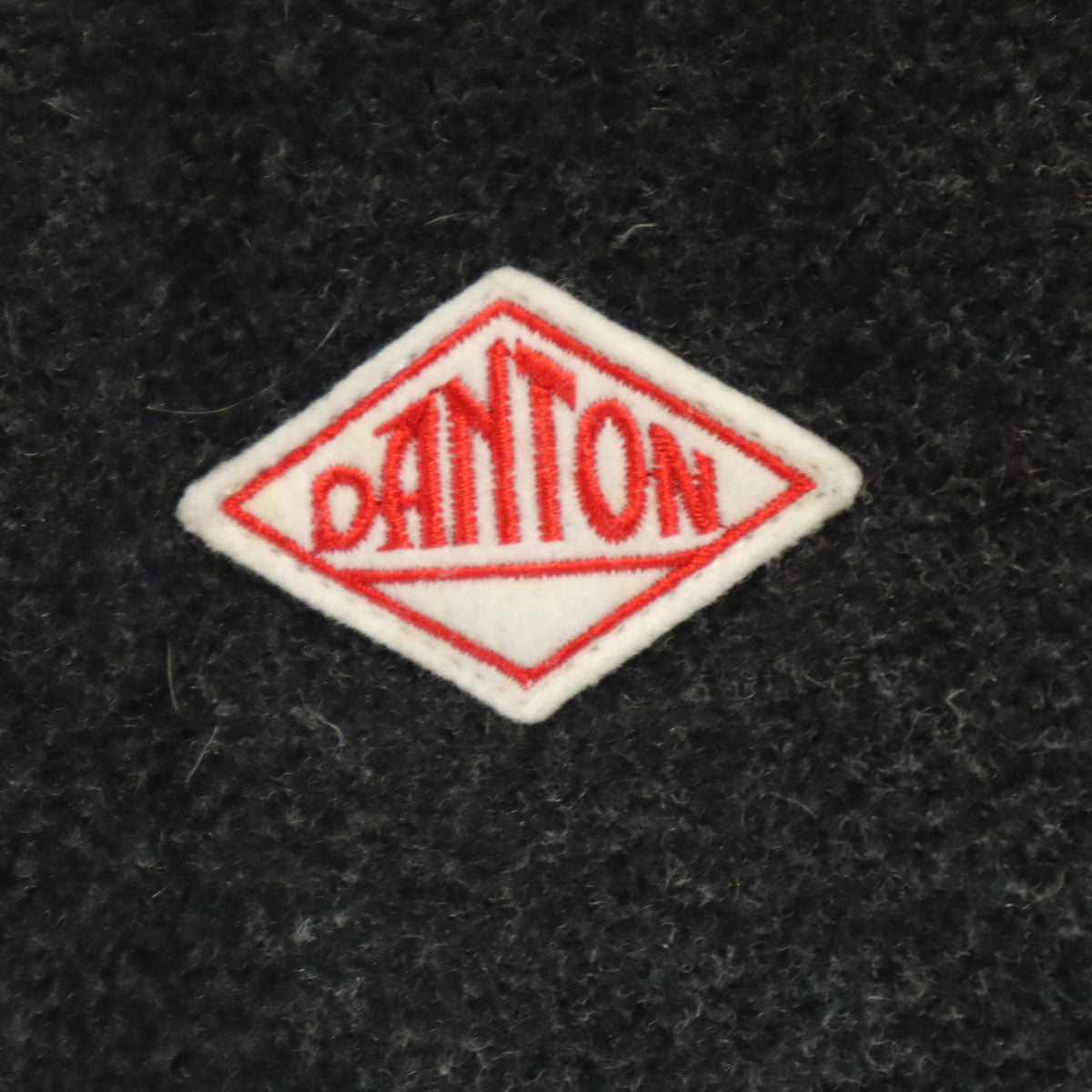 Danton ダントン BEAMS ビームス別注 ウールモッサ ダウンベスト 34 チャコールグレー レディース