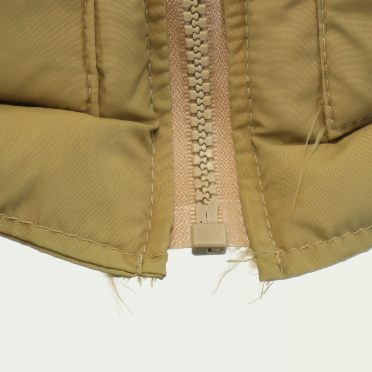 schott ショット 80s 90s USA製 オールド ダウンジャケット M ベージュ メンズ