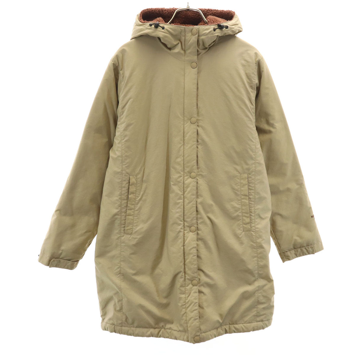 THE NORTH FACE ノースフェイス コンパクト ノマド コート M ベージュ NPW72331 アウトドア 裏フリース レディース