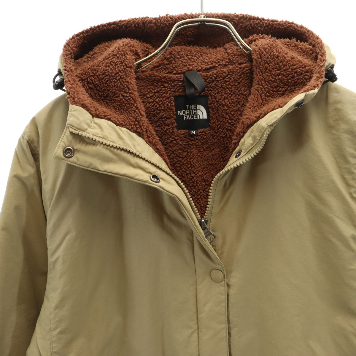 THE NORTH FACE ノースフェイス コンパクト ノマド コート M ベージュ NPW72331 アウトドア 裏フリース レディース