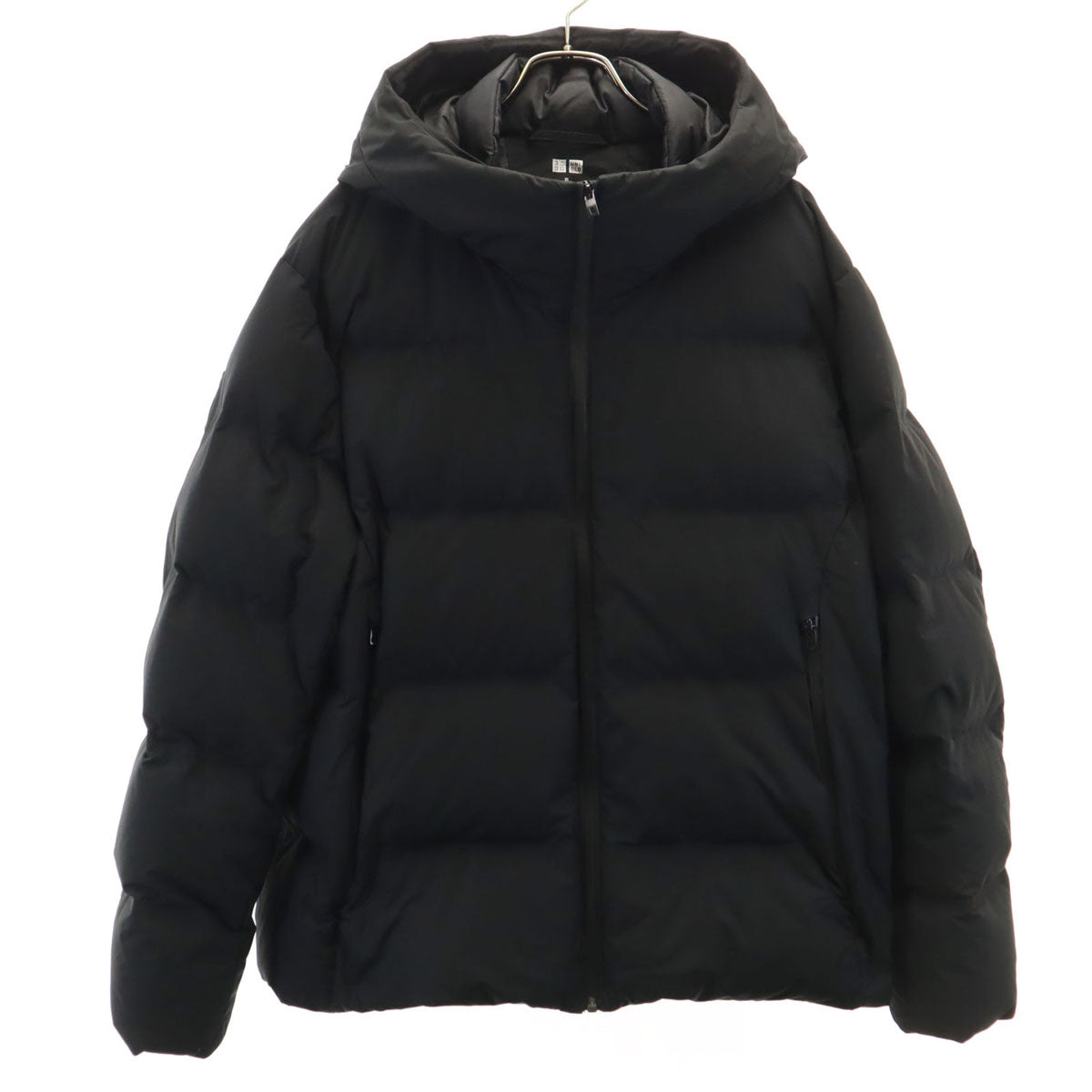 UNIQLO ユニクロ シームレス ダウンジャケット XL ブラック メンズ