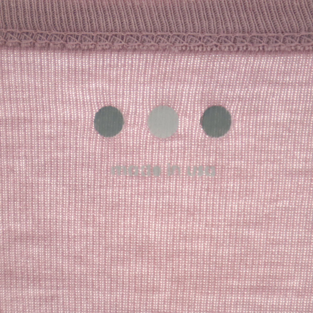 three dots スリードッツ USA製 長袖 カットソー M パープル系 レディース