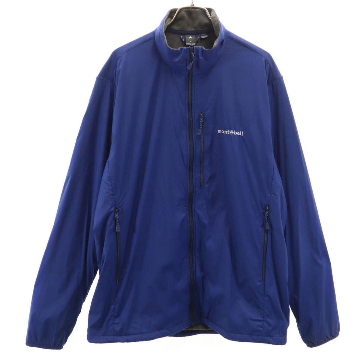 mont-bell モンベル トレール シェル ジャケット L ブルー アウトドア メンズ