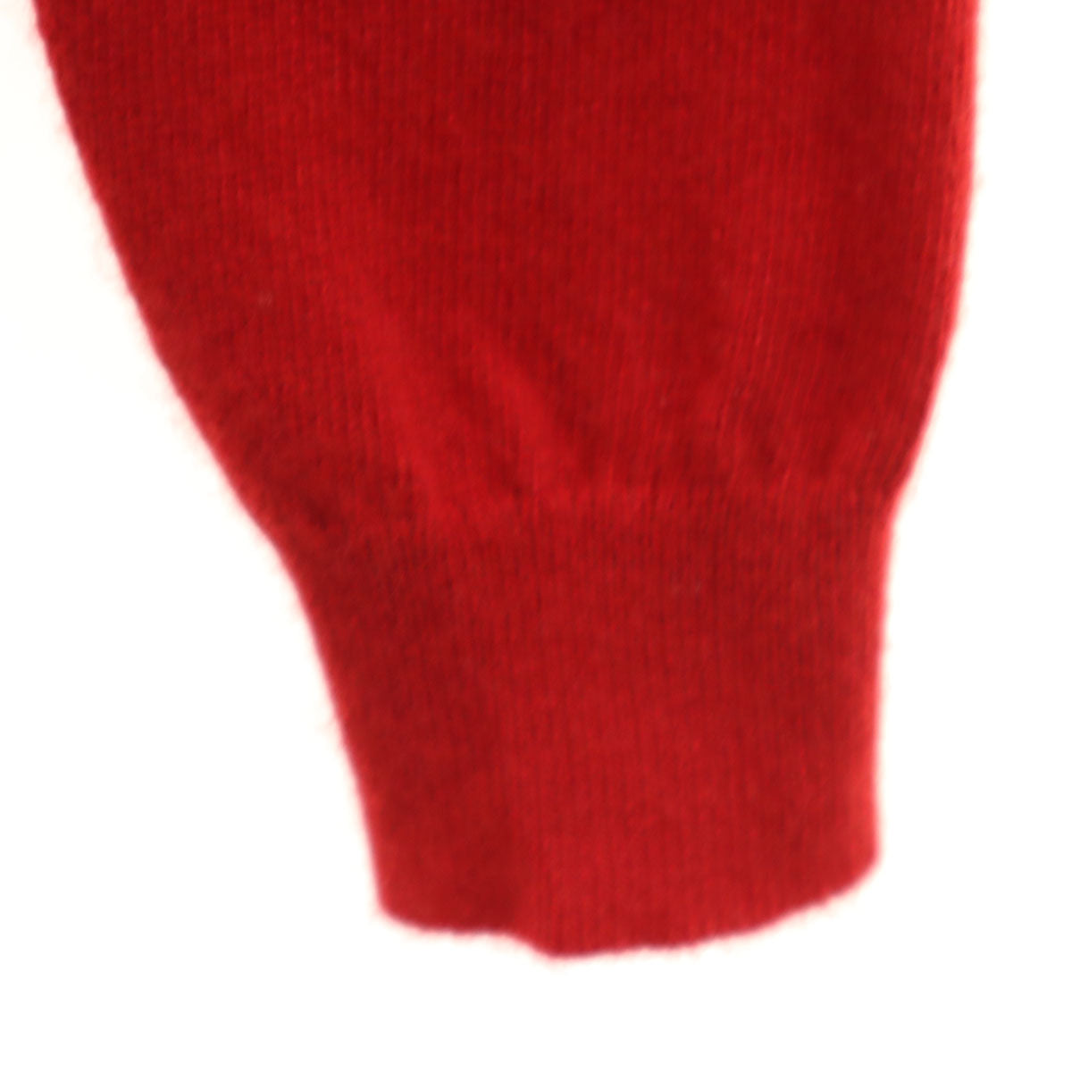 BALLANTYNE バランタイン スコットランド製 カシミヤ100% 長袖 セーター 4 レッド ニット メンズ