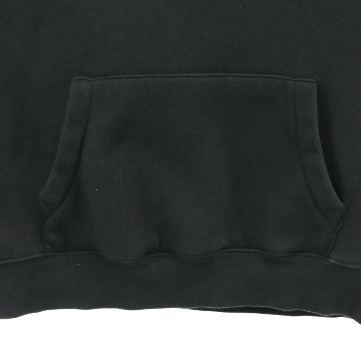 ESSENTIALS エッセンシャルズ バックロゴ 長袖 スウェットパーカー M ブラック 裏起毛 メンズ