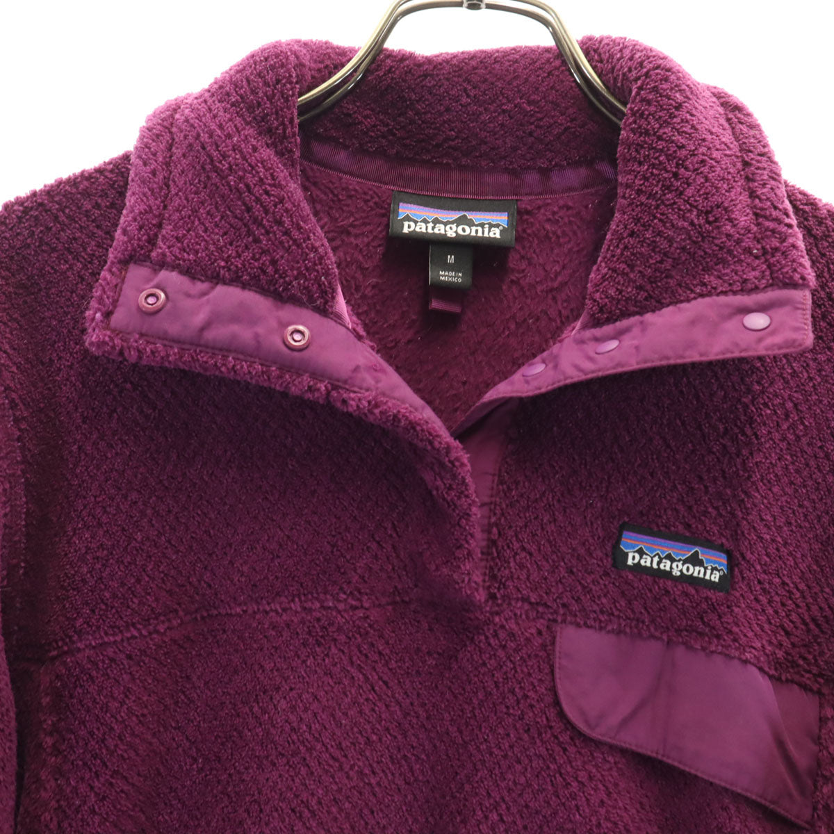 patagonia パタゴニア リツールスナップT フリースジャケット M パープル 25442FA16 アウトドア レディース