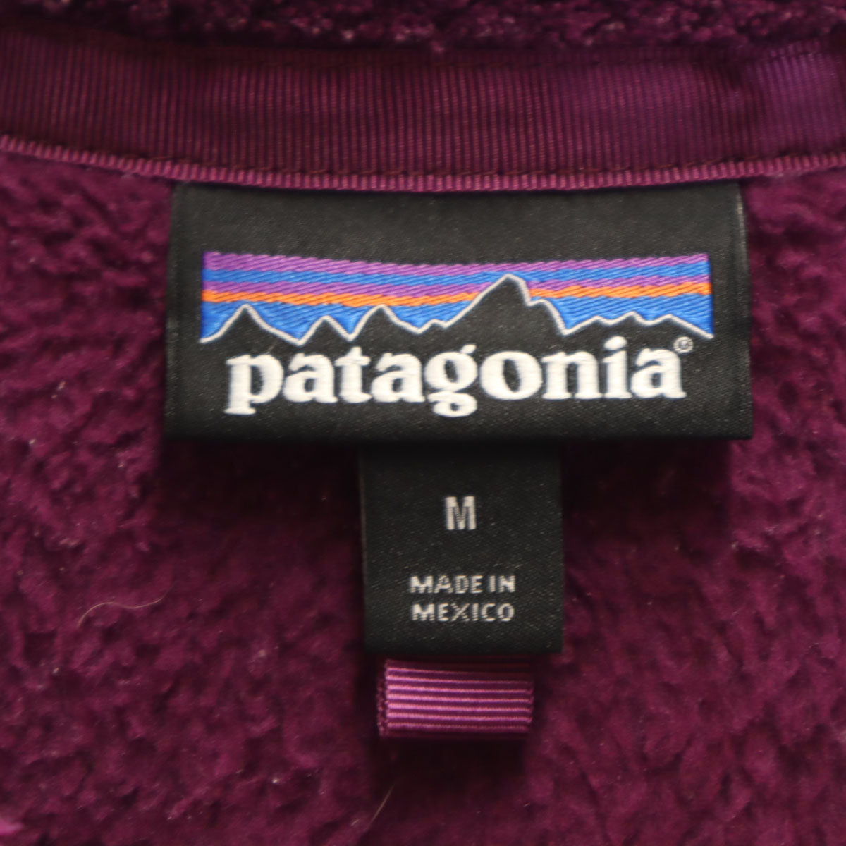 patagonia パタゴニア リツールスナップT フリースジャケット M パープル 25442FA16 アウトドア レディース