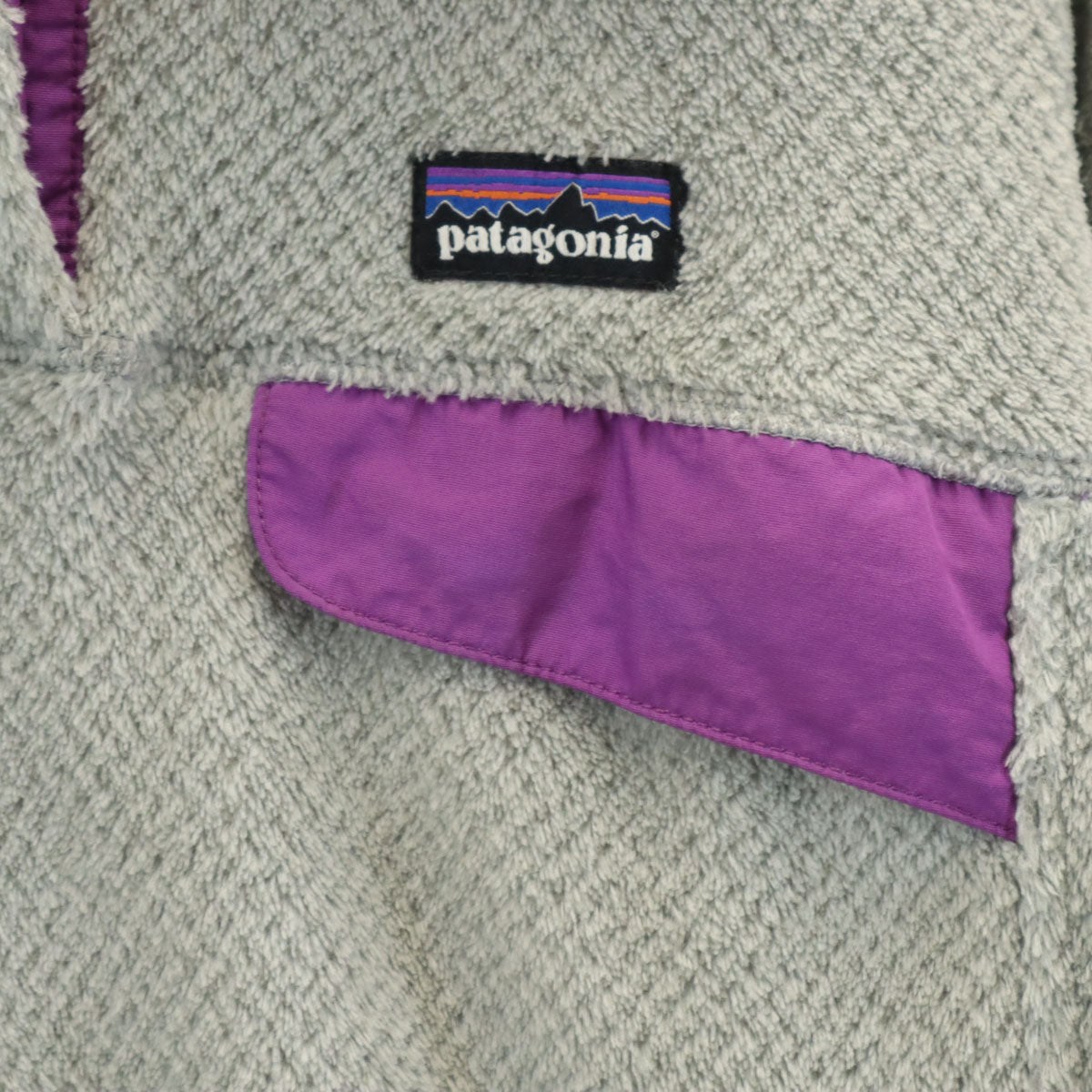patagonia パタゴニア リツールスナップT フリースジャケット M グレー 25442FA13 アウトドア レディース