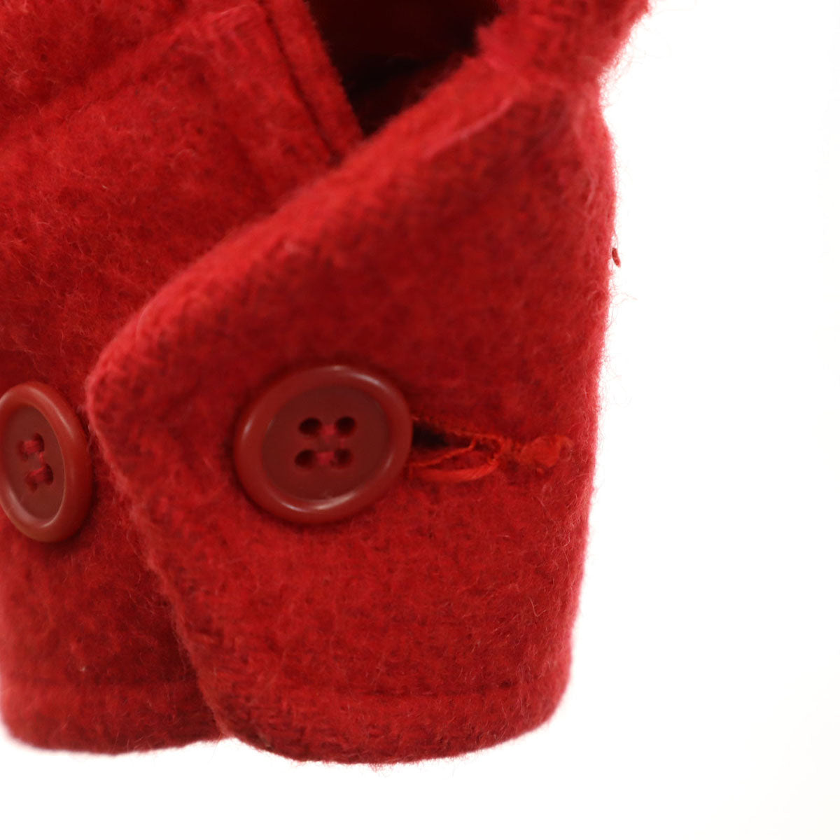 ROTAR ローター 日本製 ウールブレンド バッグ 輪入道 刺繍 ウールジャケット L レッド メンズ