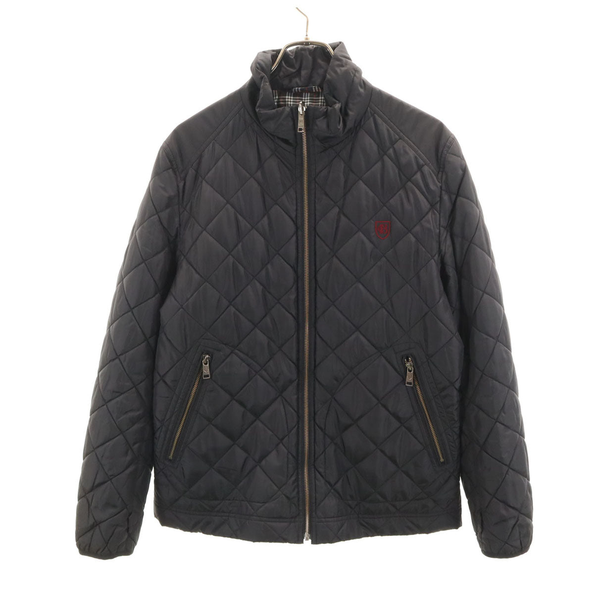 BLACK LABEL CRESTBRIDGE ブラックレーベルクレストブリッジ キルティングジャケット L ブラック 中綿 メンズ