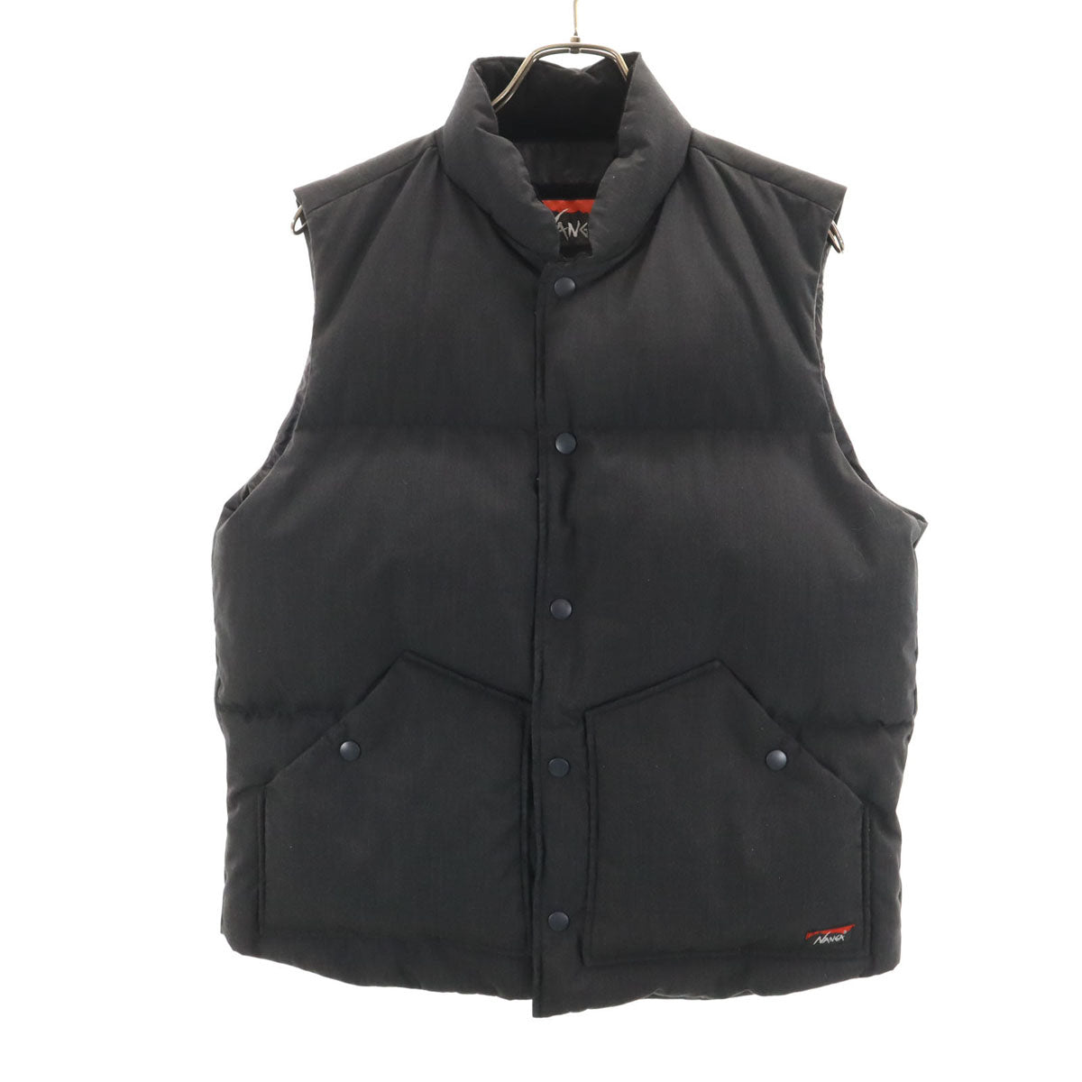 NANGA ナンガ ダウンベスト 46 グレー系 メンズ