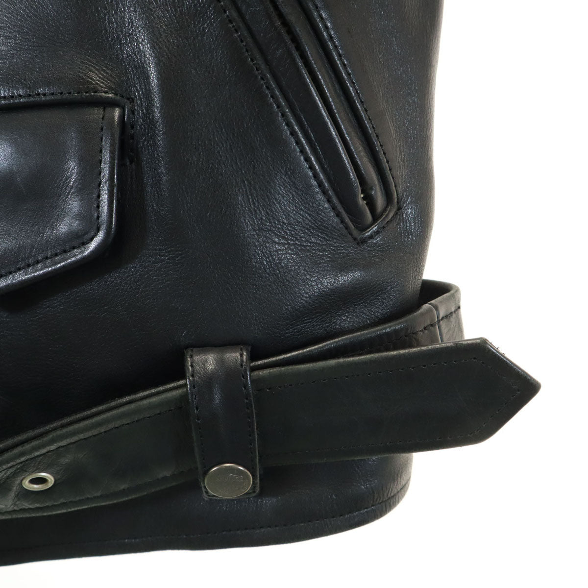 HARLEY DAVIDSON ハーレーダビッドソン 90s オールド レザー ダブルライダースジャケット M ブラック メンズ