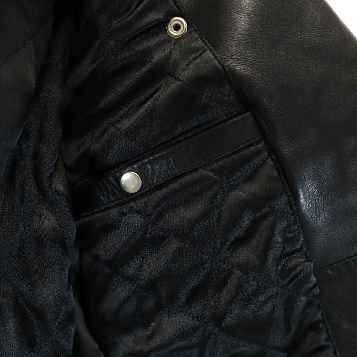 HARLEY DAVIDSON ハーレーダビッドソン 90s オールド レザー ダブルライダースジャケット M ブラック メンズ