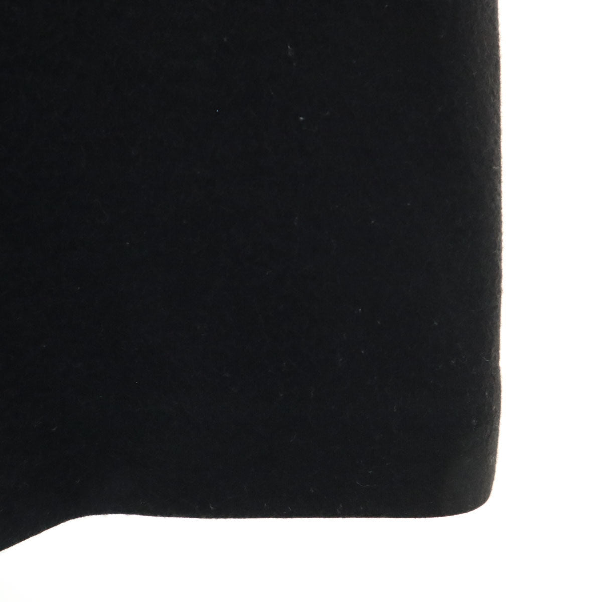 Drawer ドゥロワー 日本製 長袖 バックジップ ウール カットソー 38 ブラック トップス プルオーバー レディース