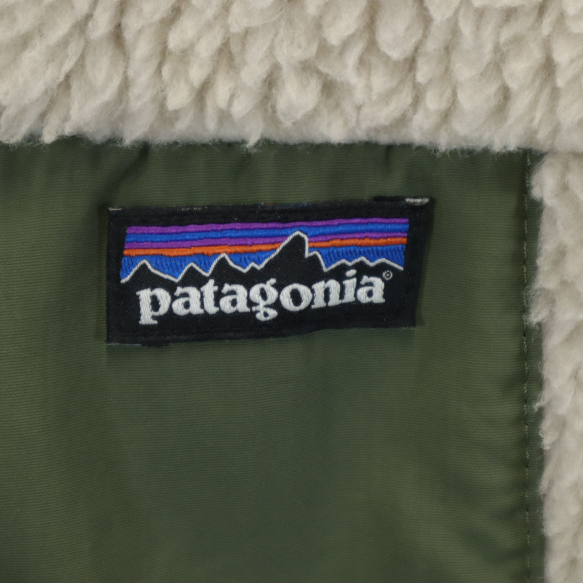 美品 patagonia パタゴニア レトロX ボア フリースジャケット XL ベージュ系 アウトドア STY65625FA21 キッズ