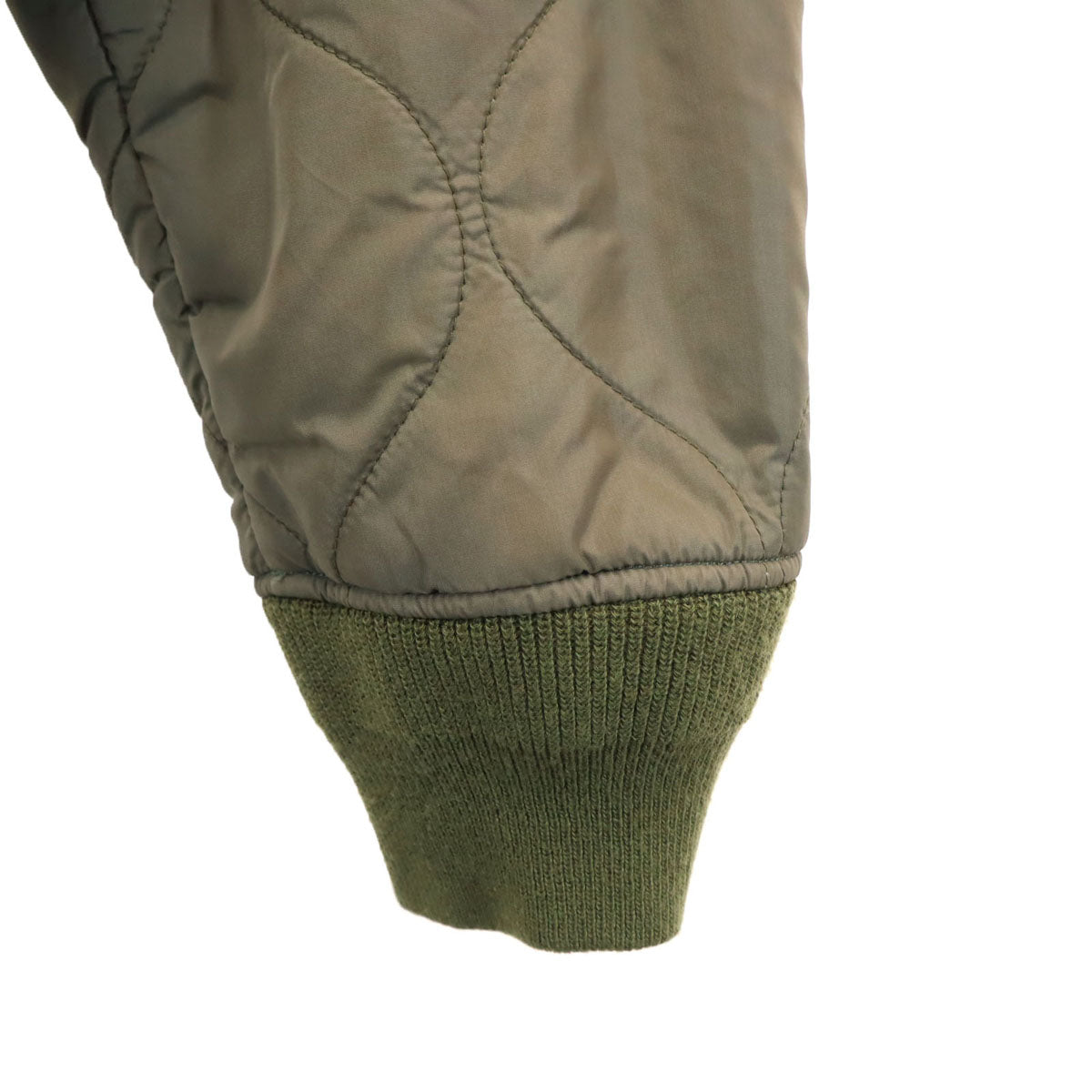 HYSTERIC GLAMOUR ヒステリックグラマー 日本製 ワッペン キルティング ブルゾン M カーキ系 メンズ