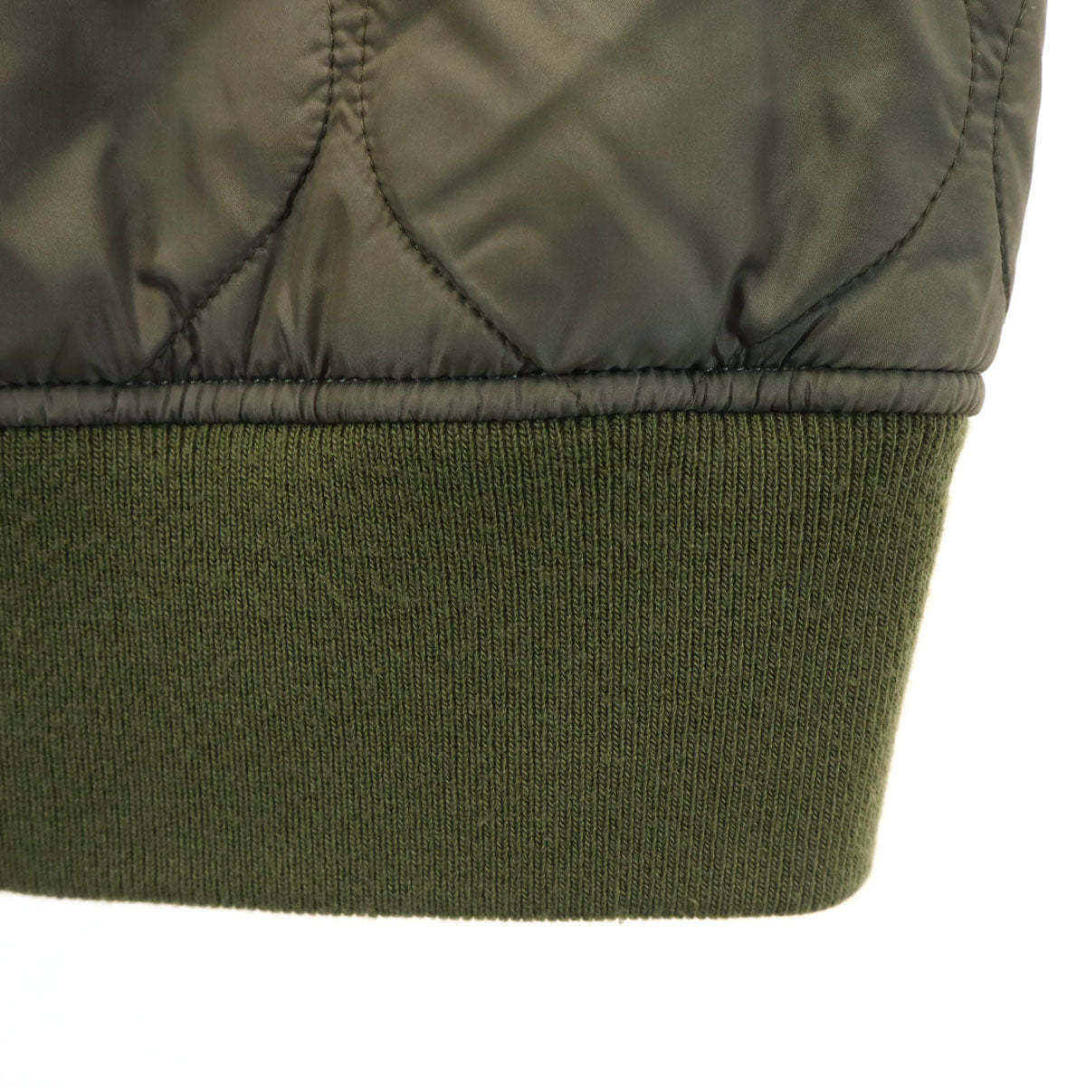 HYSTERIC GLAMOUR ヒステリックグラマー 日本製 ワッペン キルティング ブルゾン M カーキ系 メンズ