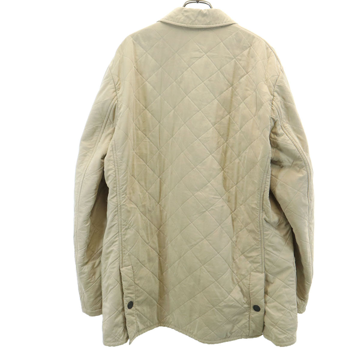 BURBERRY LONDON バーバリーロンドン スペイン製 キルティングジャケット L ベージュ メンズ