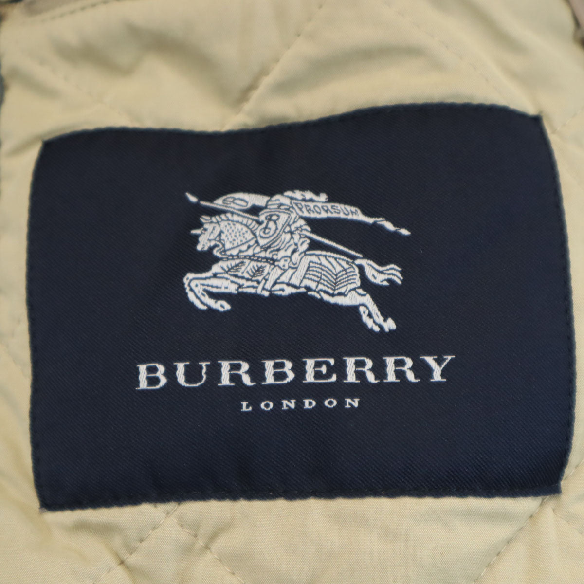 BURBERRY LONDON バーバリーロンドン スペイン製 キルティングジャケット L ベージュ メンズ