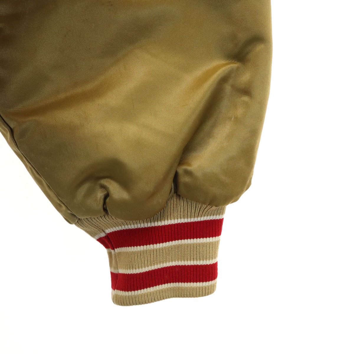 STAHL URBAN シュタールアーバン 90s エヌエフエル NFL 49ers オールド スタジャン L ゴールド メンズ