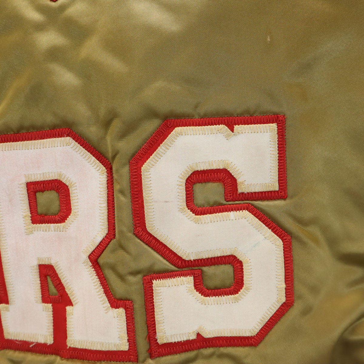 STAHL URBAN シュタールアーバン 90s エヌエフエル NFL 49ers オールド スタジャン L ゴールド メンズ