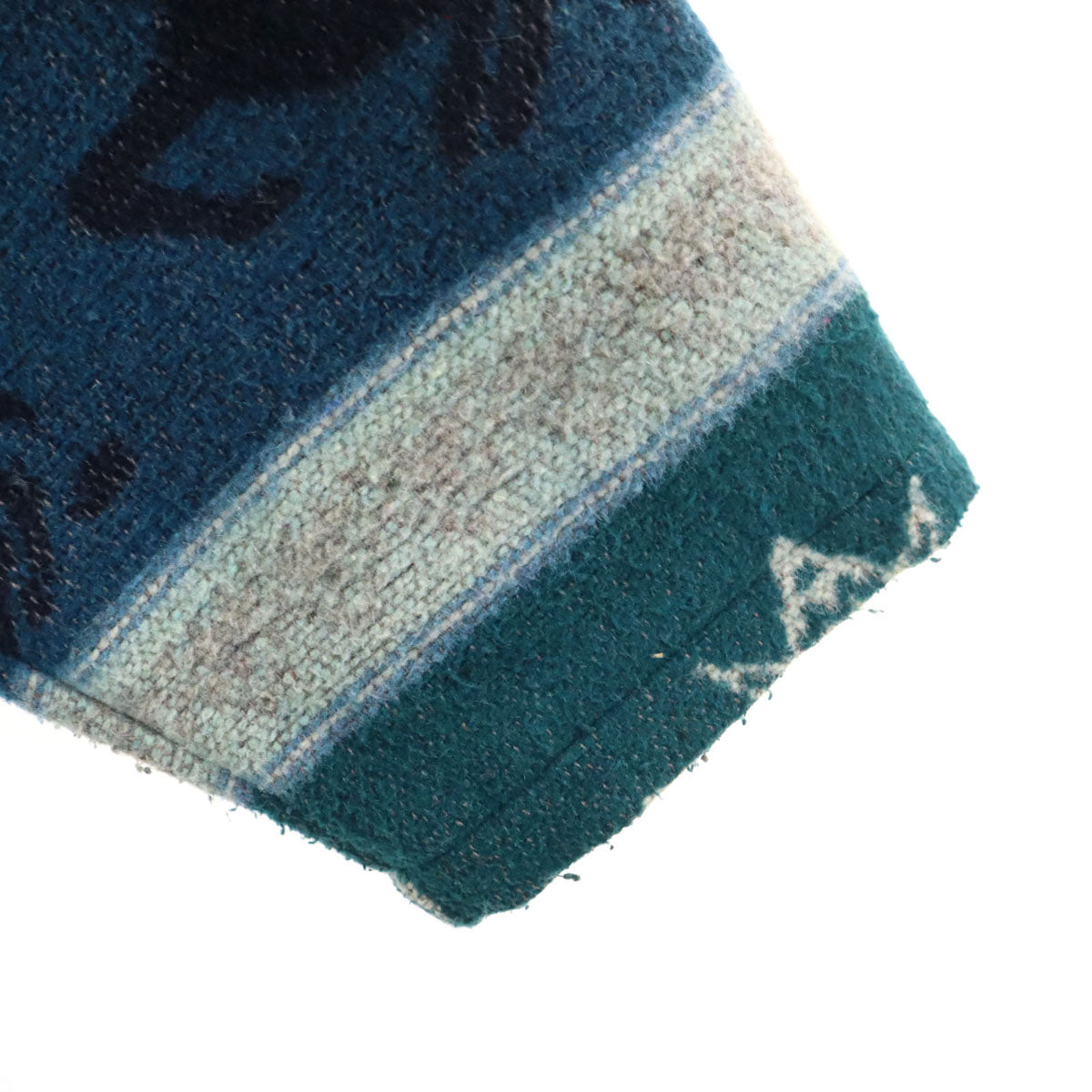 L.L.Bean エルエルビーン 80s 90s オールド ノルディック柄 ハーフジップ フリースジャケット ブルー系 プルオーバー アウトドア メンズ