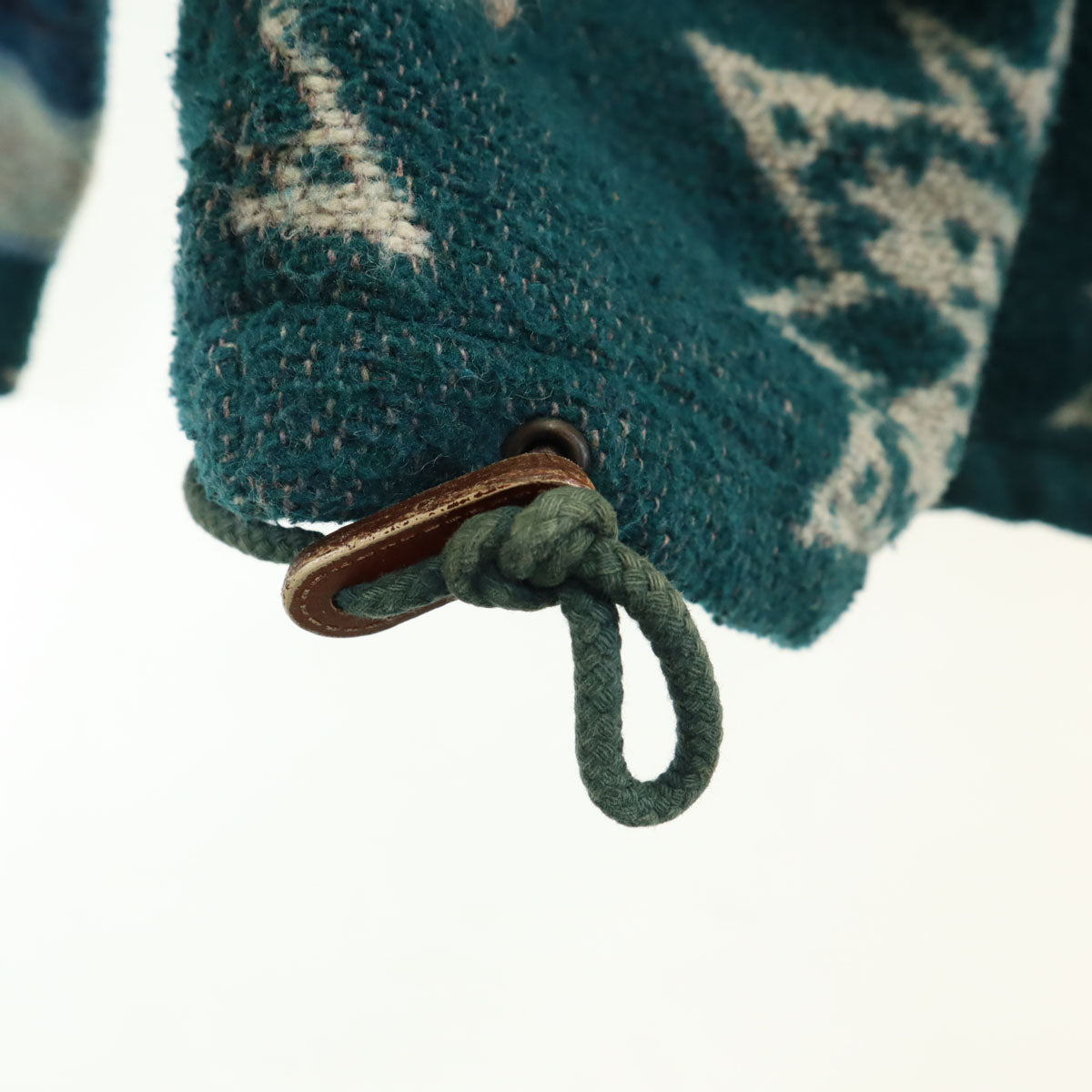 L.L.Bean エルエルビーン 80s 90s オールド ノルディック柄 ハーフジップ フリースジャケット ブルー系 プルオーバー アウトドア メンズ