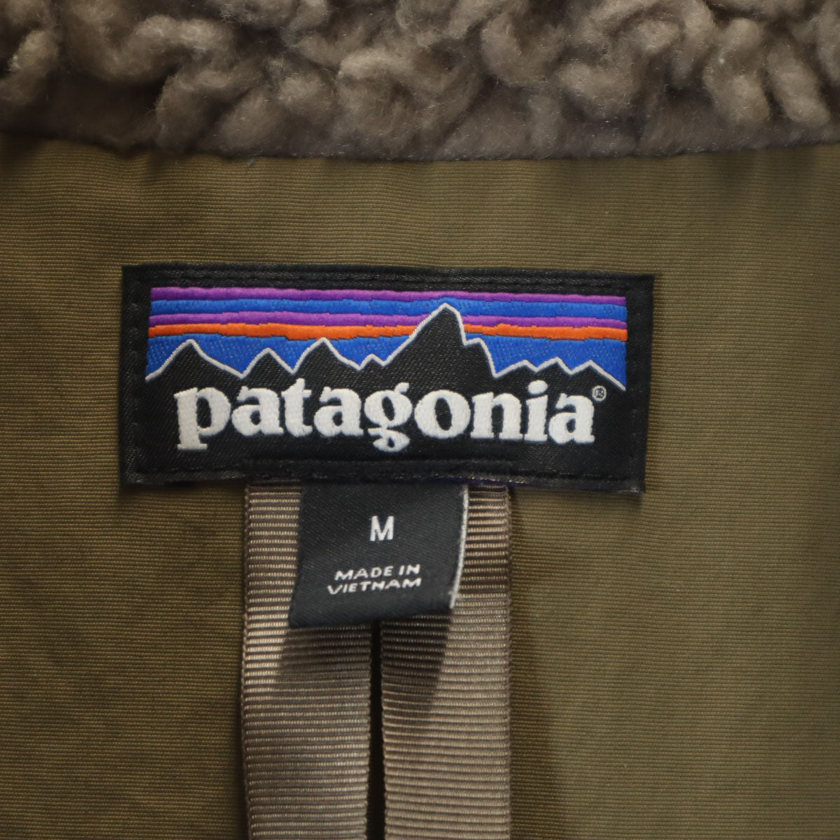 patagonia パタゴニア ダスティ メサ ボア ベスト M グレージュ アウトドア STY25120FA20 レディース