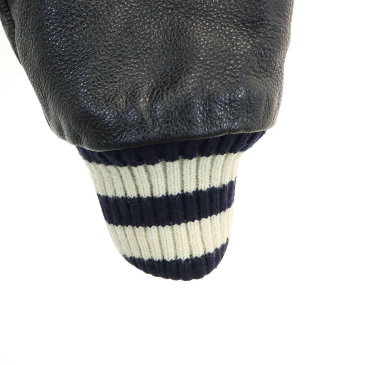 Ted Company テッドカンパニー テッドマン ウールブレンド スタジャン 42 ブラック レザー切替 メンズ