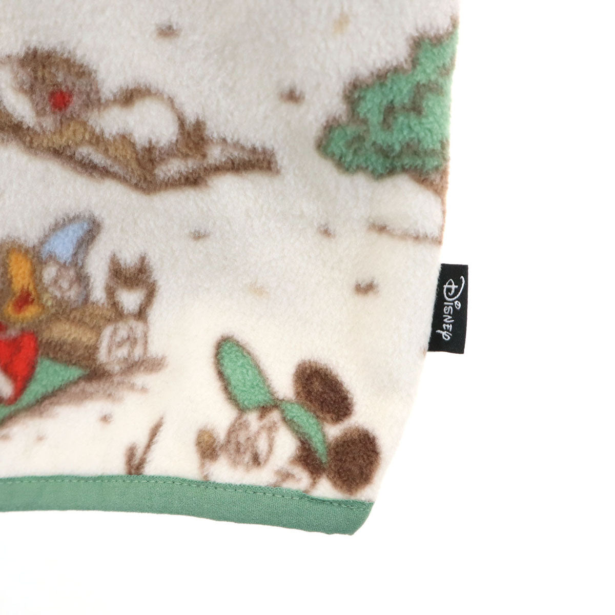 Columbia コロンビア DISNEY ディズニー コラボ ミッキーフレンズ 総柄 フリースジャケット M オフホワイト プルオーバー アウトドア メンズ