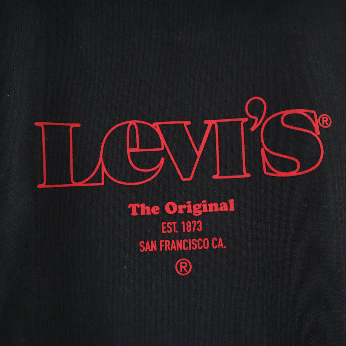 Levi's リーバイス 長袖 スウェットパーカー S ブラック メンズ