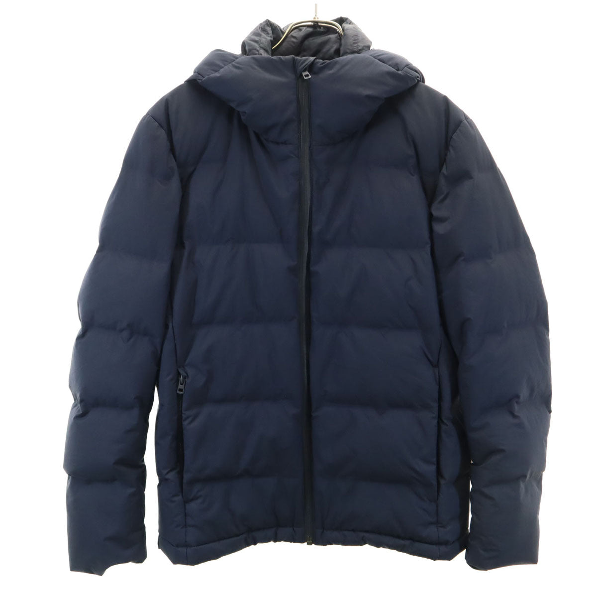 UNIQLO ユニクロ シームレス ダウンジャケット S ネイビー メンズ